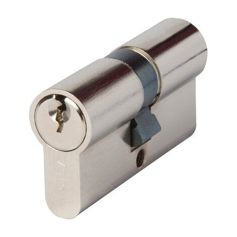 Cilindro sagomato 0g300-12 hand cisa ottone nichelato chiavi 3 camma din mm 70 30+40 (1/2)