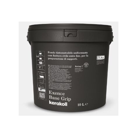 Fondo exence base grip white 4 lt kerakoll