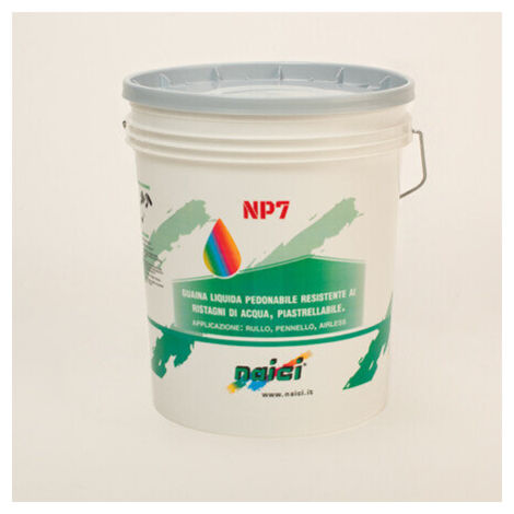 Guaina liquida imperrmebilizzante np7 rosso naici 20 kg