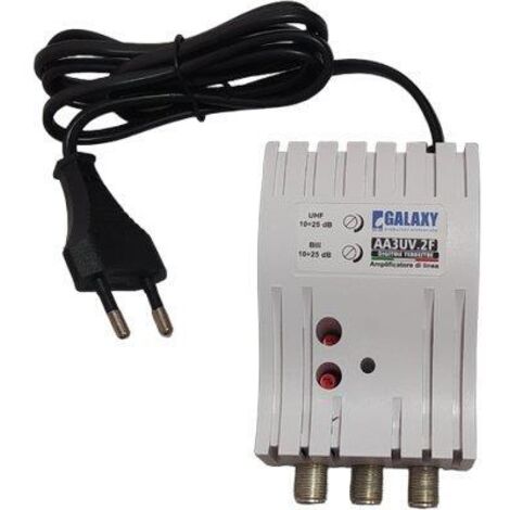 Amplificatore tv autoalimentato 5g ingresso 1 uscite 2 connessione f (1/2)