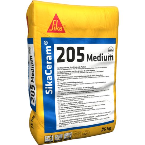 Collante per piastrelle SikaCeram-205 Medium grigio sa. 25 kg