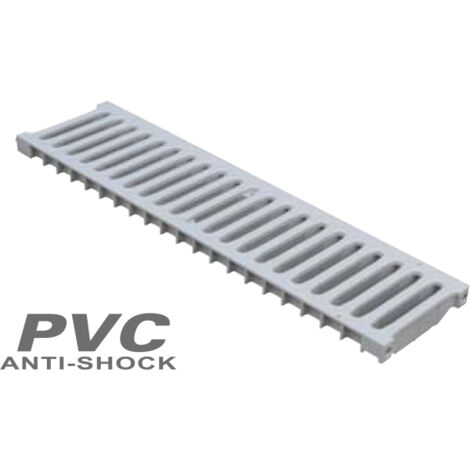 GRIGLIA CARRABILE PVC 130X500 MM GRIGIO CLASSE B125