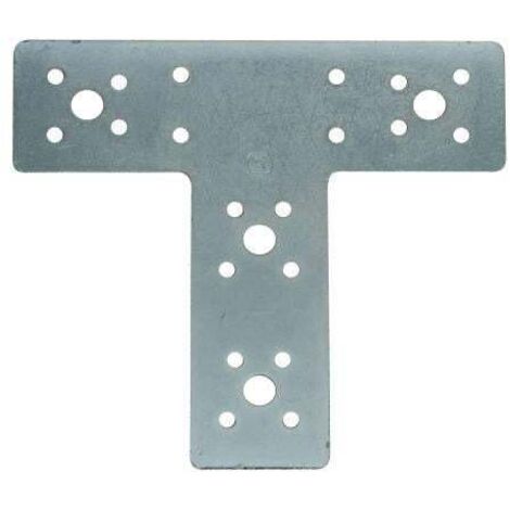 Piastrina di Giunzione Acciaio Zincato Angolare 50 Pz. mm. 20X20