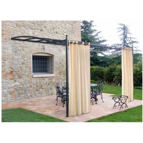Tenda gazebo Handy cotone 150x270 cm colore beige (1/6)