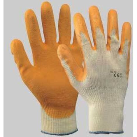 Guanti Da Lavoro Gripflex Nylon Con Palmo In Lattice - Taglia 9 (Maurer) - Confezione Da 12 Paia
