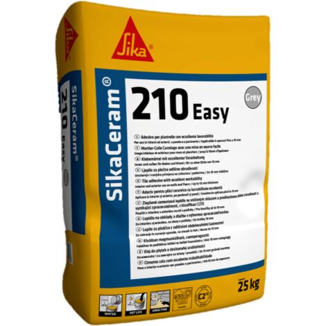 Collante per piastrelle SikaCeram-210 Easy White sacco 25 kg (1/2)