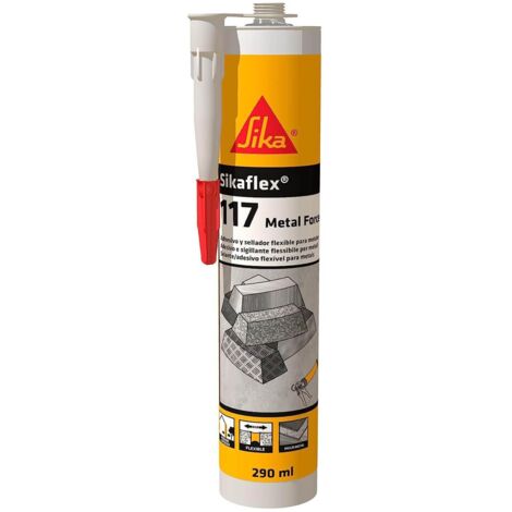 Sikaflex-117 metalforce grigio chiaro 290ml adesivo monocomponente