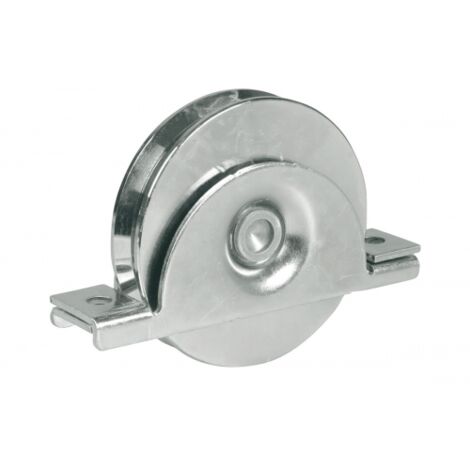 Ruota con supporto interno per cancelli gola y 140 mm
