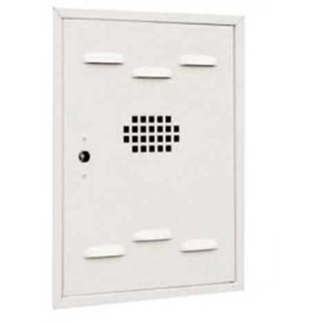 SPORTELLO PER PROTEZIONE GAS PREVERNICIATO BIANCO cm 50 x 40 x 2