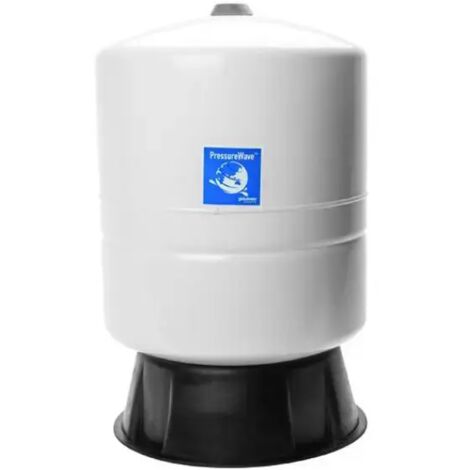 Idrosfera in acciaio inox verniciata verticale con membrana fissa e base 10 bar modello pwb-lv lt 60 - 1"g - 10 bar GLOBAL WATER