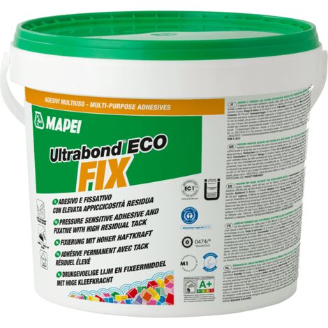 Adesivo per quadrotte autoposanti 10KG Ultrabond Eco Fix Mapei