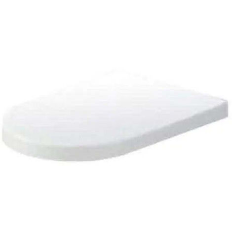 Coprivaso serie comoda igienici filo parete in ceramica - azzurra (1/2)