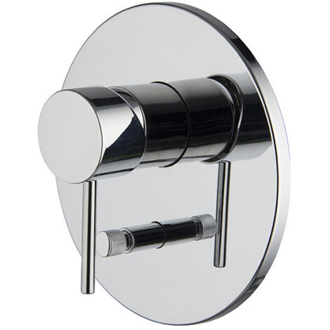 Serie spillo up miscelatore monocomando senza deviatore ottone cromato doccia (1/2)