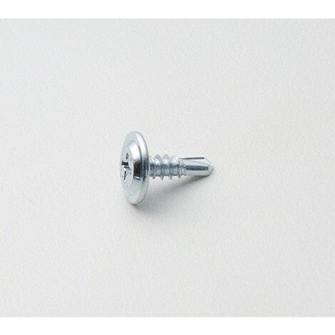 Vite autoperforante zincata, testa larga piatta, 4,2x13 mm, 1.000 pz - jy akifix