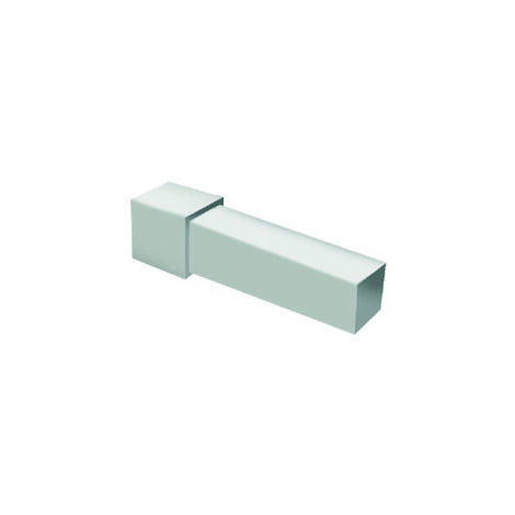 Capsula triass.profilo projolly square h 8 mm acciaio inox 304 satinato
