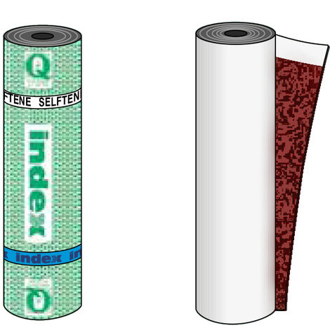 Mineral selftene tegola ep p.rosso membrana bit. autoadesiva 4,0 kg/m2 rt 1x10 m