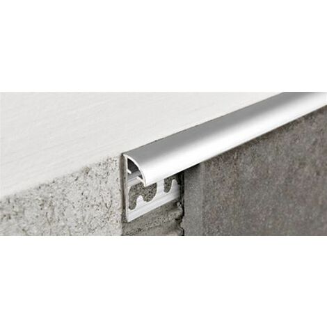 Profilo projolly alluminio h. 10 mm anodizzato argento barra da 2,7 ml