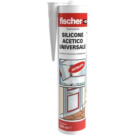 Silicone acetico universale trasparente sam m fischer (1/10)