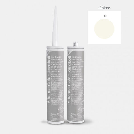 Silicone color - 02 sigillante siliconicocartuccia 310 ml