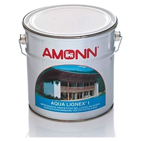 Amonn aqua lignex i impregnante all'acqua per legno quercia medio 5 litri