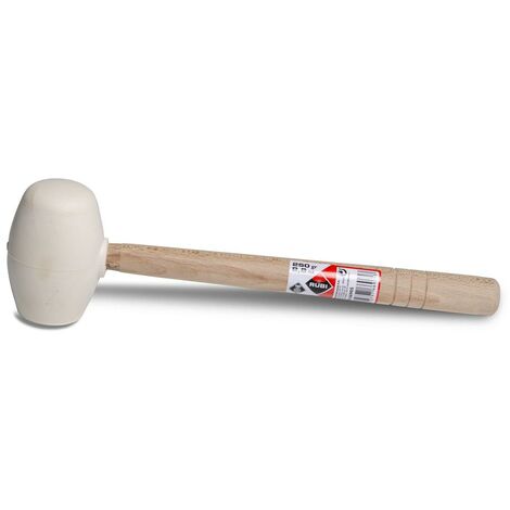 Mazzuolo in gomma con facce piatta/sferica 250g - RUBI 66905