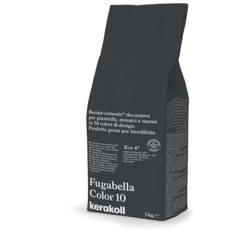 Fugabella color- 10 stucco fugante sacco kg 3 kerakoll