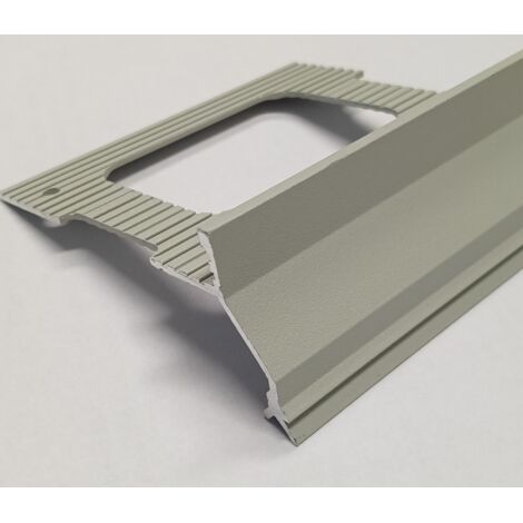 Proterrace eco drip 125 mm grigio goffrato lung.barre 2,7 ml.