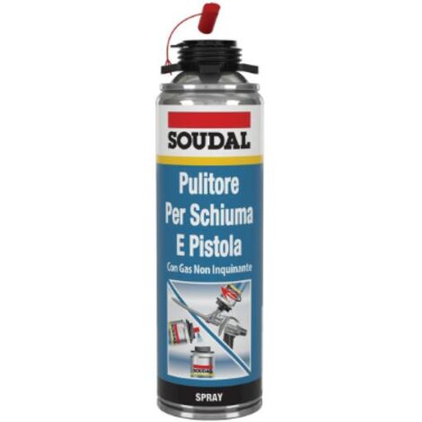 Pulitore per schiuma soudal 500 ml