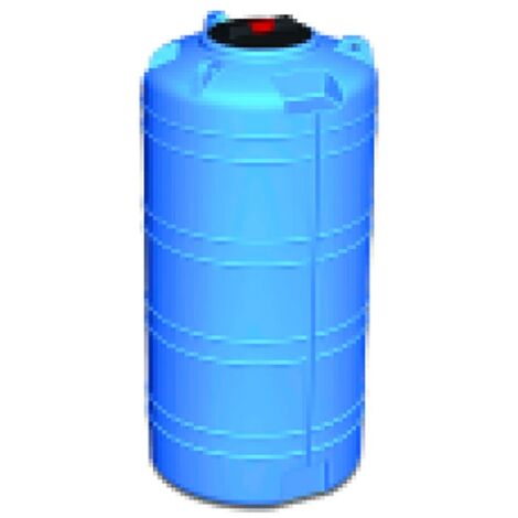 Serbatoio da esterno verticale lt.300 rototec in polietilene per acqua