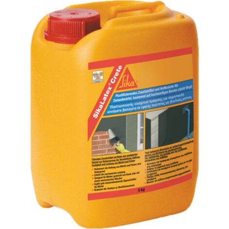Additivi liquido per malte cementizie SikaLatex Crete tanica 5 kg
