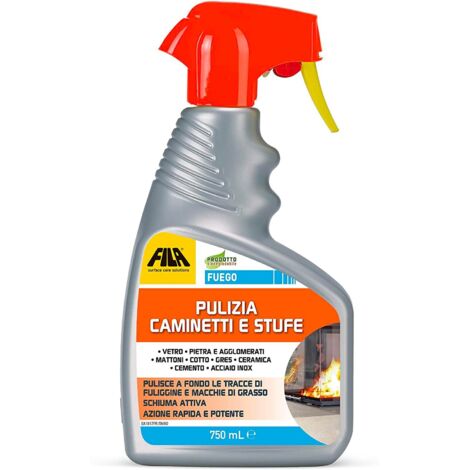 Pulizia caminetti e stufe fila fuego flaconi da 750ml