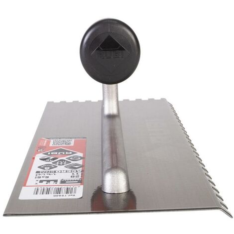 Pettine acciaio 28cm (6x6) mra 45°