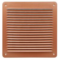 Griglia da sovrapporre in metallo con rete l. 228 x h. 228 mm inox