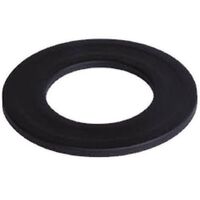 Anello di copertura verniciato nero opaco stufa legna diam. 125