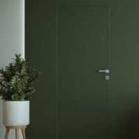 Porta scrigno filo44 70x210 battente filo parete reversibile