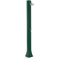 Doccia solare da giardino 40l miscelatore arkema big happy five verde scuro
