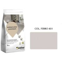 Weber color premium stucco col. ferro 601 kg.5