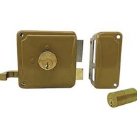 Serratura legno applicare p20 facchinetti c.fisso m2+tirante e.mm 40 sx