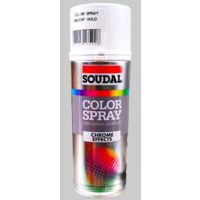 Bomboletta spray metalli preziosi soudal 400 ml - effetto argento conf. da 6 pz