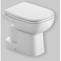 Duravit d-code vaso scarico a pavimento l. 530 mm (senza sedile)