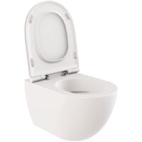 Vaso sospeso serie comoda bianco lucido dim. 51x36xh34 cm coprivaso non incluso
