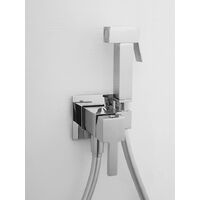 Kit idrobidet quadro ad incasso acqua calda e fredda - ares