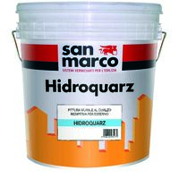 Pittura al quarzo per esterni hidroquarz bianco kg 5