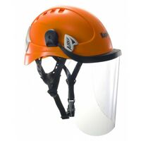Visiera trasparente in policarbonato cm.32x20 per casco airkap