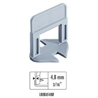 Distanziatori autolivellanti r.l.s. hd base 4,8 mm h 3-12 mm conf. 250 pz