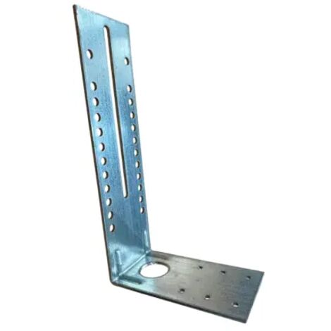 Equerre de support pour volet roulant 110 x 210 x 60 mm en acier galvalisé