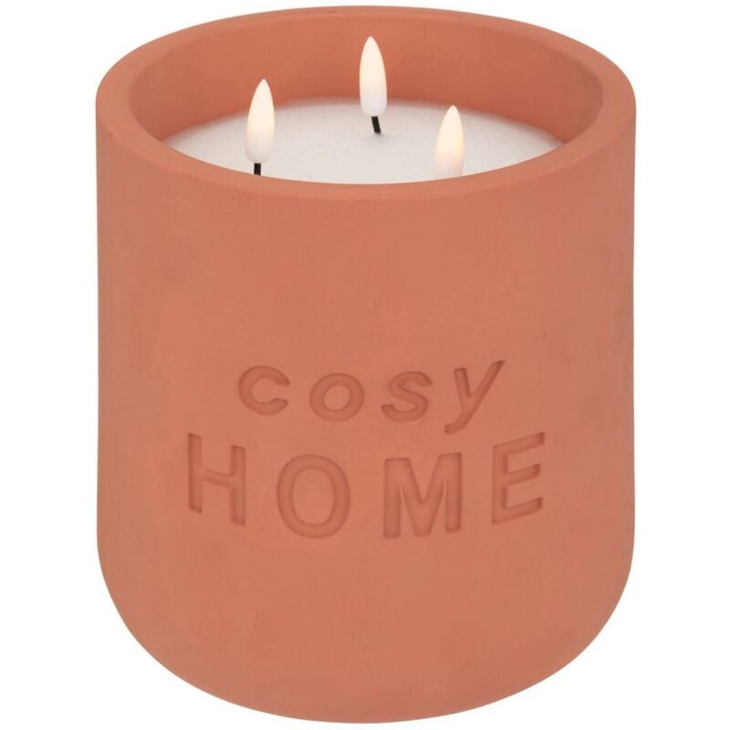 Candela led cosy rosa terracotta 3,2kg - Atmosphera créateur d