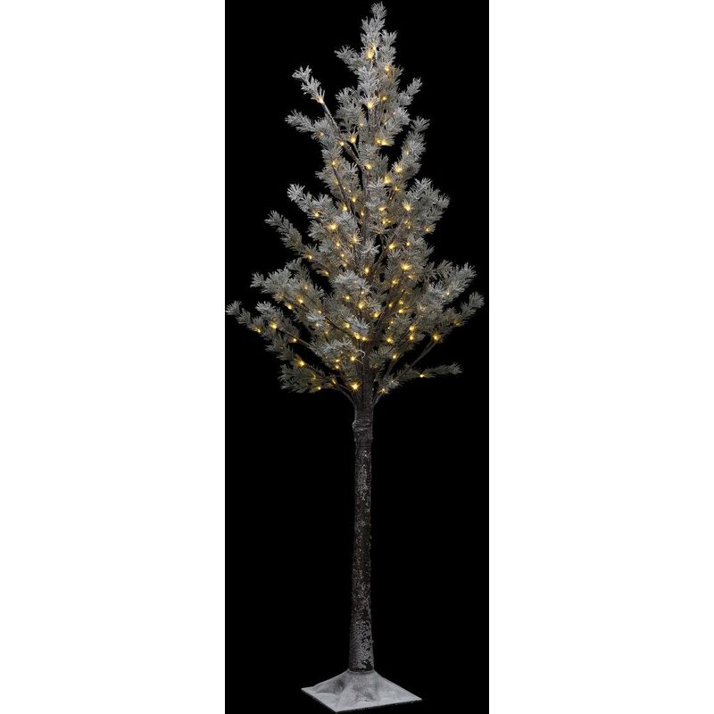 Albero luminoso da interno naturale A 180 cm 160 LED + trasf