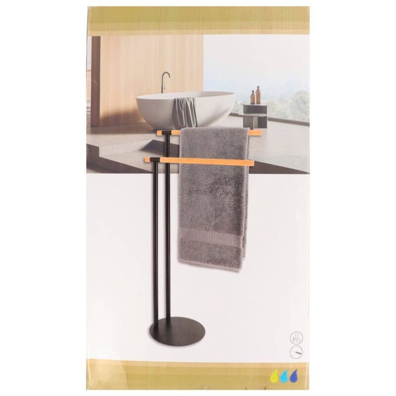 KOKOSIRI Portasciugamani da bagno 40 cm