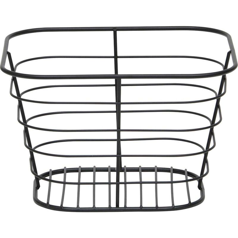 Cestino Pane In Filo Metallico Nero - Rotondo, Resistente, Per Pane, Frutta E Snack, Ideale Per Casa E Hotel